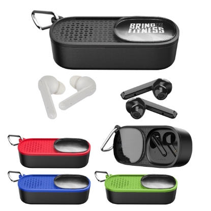 Picture of Power Slide Wireless Earbuds & Speaker