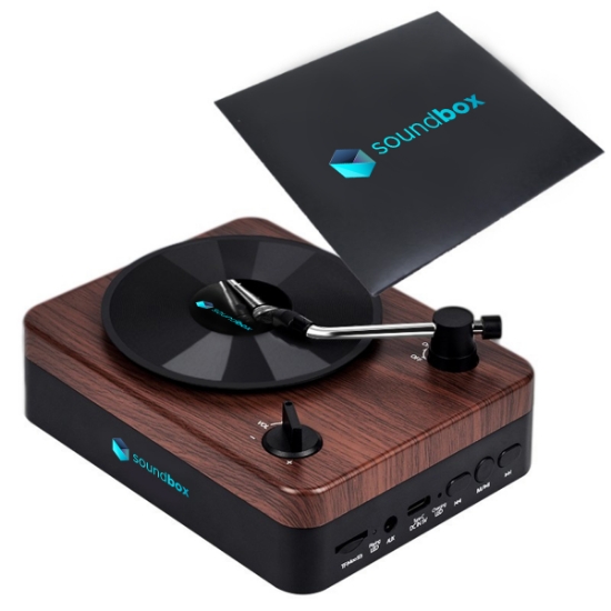 Picture of Turntable Wireless Speaker With Custom Record Envelope