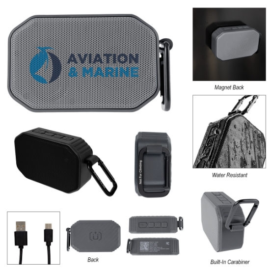 Picture of Mini Magnet Speaker With Carabiner