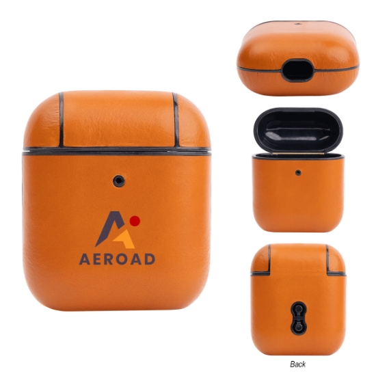 Picture of Leather Earbuds Charging Case