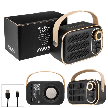 Picture of Aws Retro Boom Fm Radio & Wireless Speaker