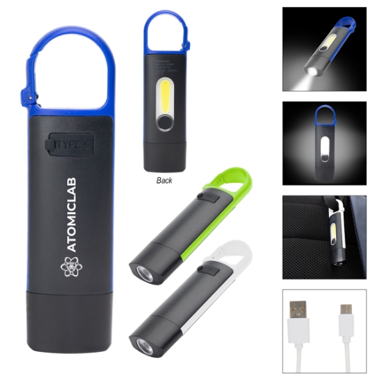 Picture of Rechargeable Carabiner Cob Flashlight