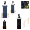 Picture of Cutter & Buck® Bamboo Recycled Golf Tee Set Keychain