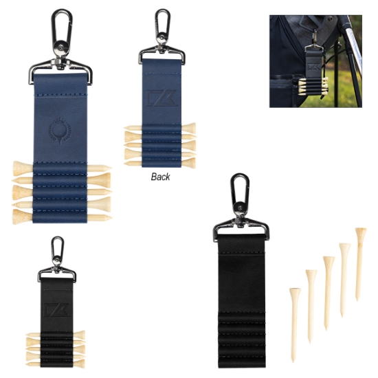 Picture of Cutter & Buck® Bamboo Recycled Golf Tee Set Keychain