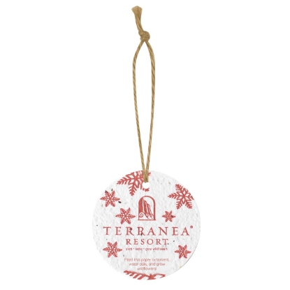 Picture of Bloomin® Circle Shaped Plantable Holiday Ornament