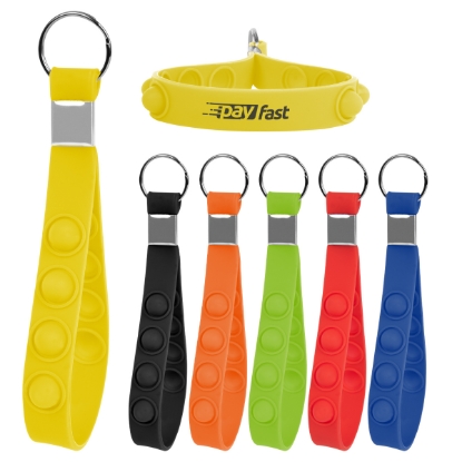 Picture of Push Pop Stress Reliever Keychain