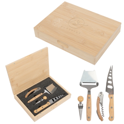 Picture of Perfect Pairing Wine & Cheese Knife Set