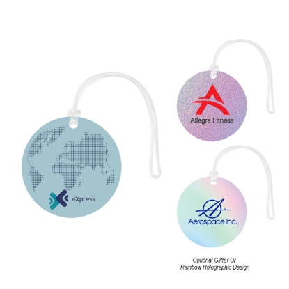 Picture of Acrylic Bag Tag - Circle