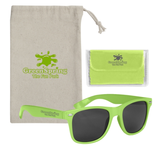 Picture of Malibu Sunglasses With Microfiber Cloth And Pouch
