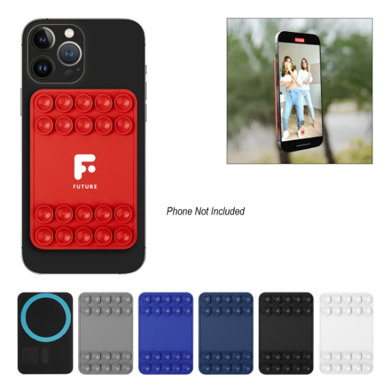 Picture of Magnetic Silicone Suction-cup Phone Mount