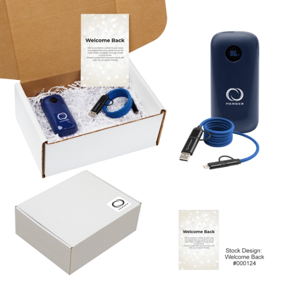 Picture of 10,000 Mah Power Bank & Quick Charging Cable Kit
