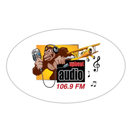 Picture of 2" Ultra Removeable Oval Sticker