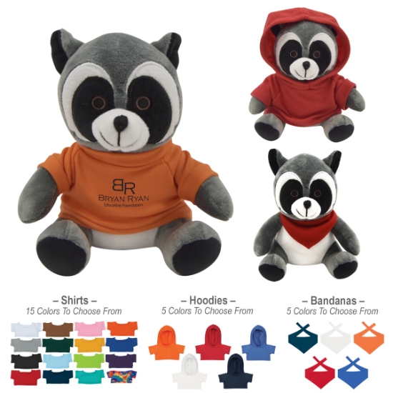 Picture of 6" Rocco Raccoon