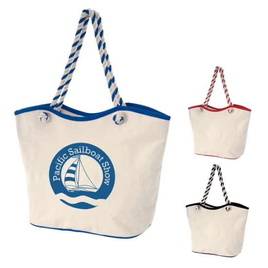 Picture of Maui 8 Oz. Laminated Cotton Tote Bag