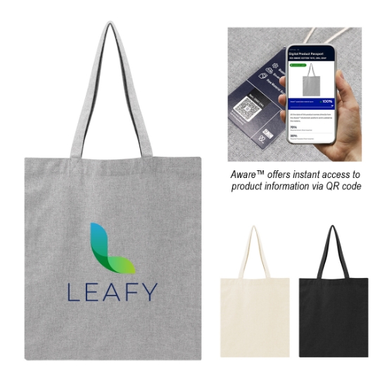 Picture of Aware™ 4 Oz. Recycled Cotton Tote Bag