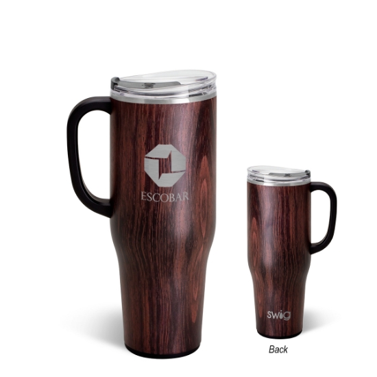 Picture of 40 Oz. Swig Life™ Bourbon Barrel Mega Mug