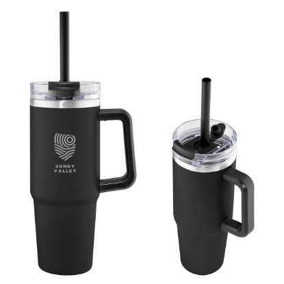 Picture of 30 Oz. Intrepid Recycled Stainless Steel Tumbler