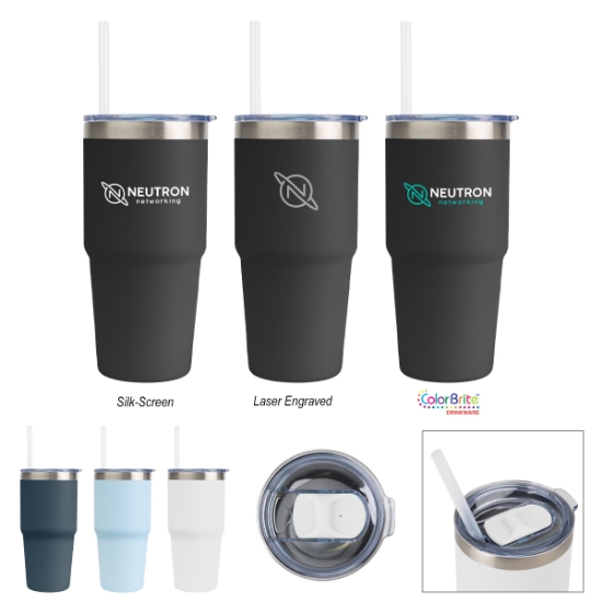 Picture of 14 Oz. Brea Recycled Stainless Steel Tumbler