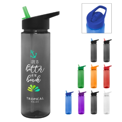 Picture of 28 Oz. Full Color Staccato Bottle