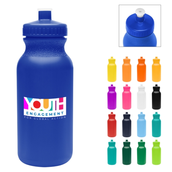 Picture of 20 Oz. Full Color Thrive Bike Bottle Colors