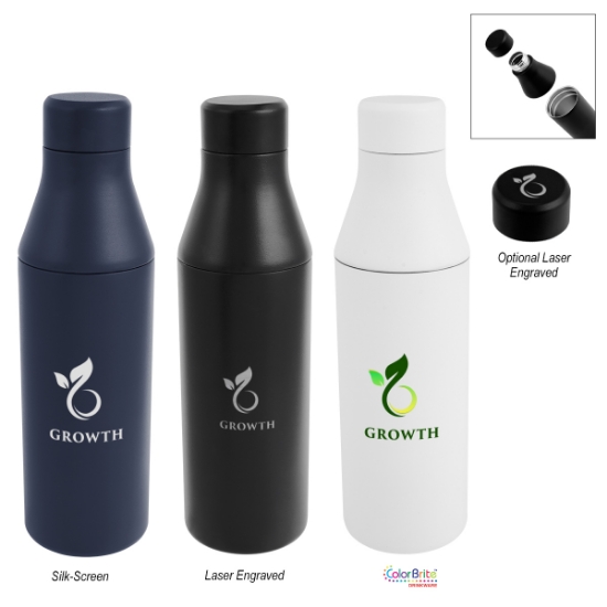 Picture of 15 Oz. Branson Recycled Stainless Steel Bottle