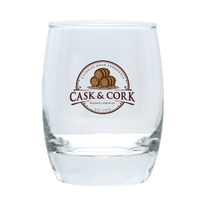 Picture of 6 Oz. Full Color Whiskey Glass