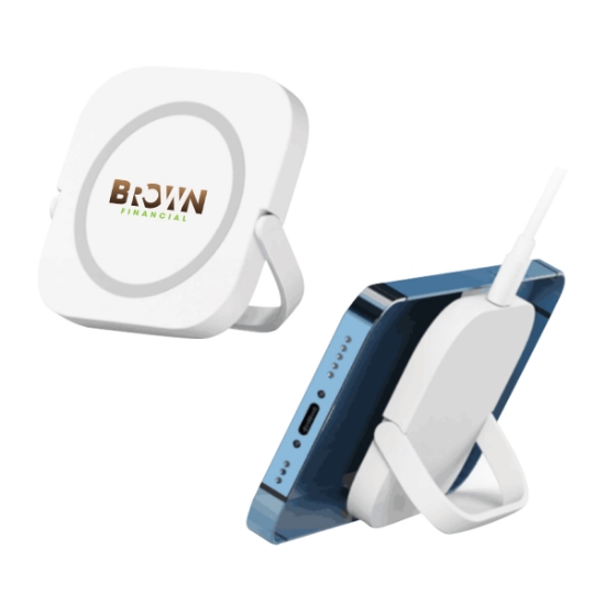 Picture of Mag Max Magnetic Wireless Charger With Stand