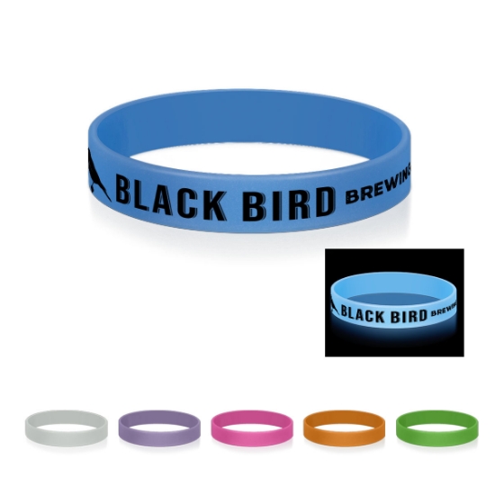Picture of Glow-in-the-dark Silicone Bracelet