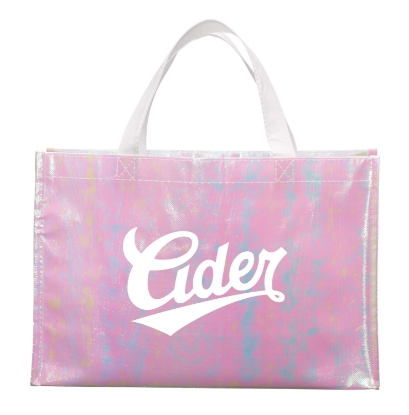 Picture of Iridescent Non-Woven Shopper Tote