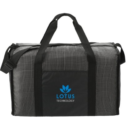 Picture of Grid Boxy Duffle Bag