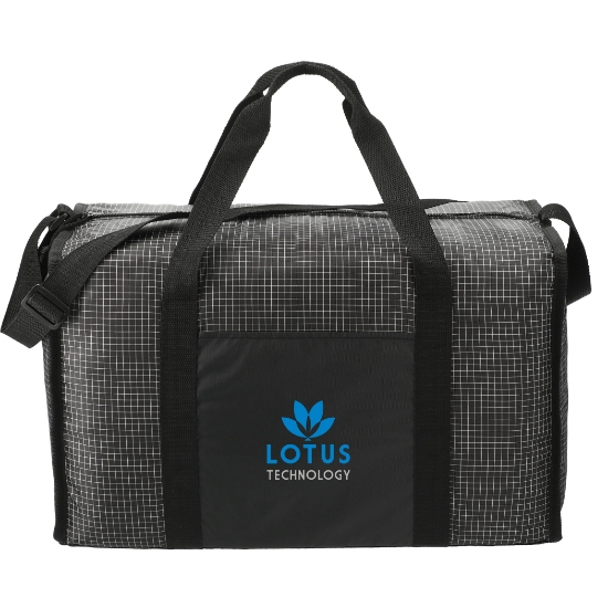 Picture of Grid Boxy Duffle Bag