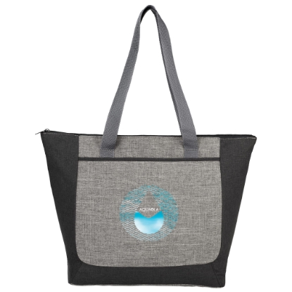 Picture of Reclaim Two-Tone Recycled Zippered Tote