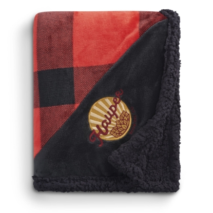 Picture of Field & Co.® Buffalo Plaid Sherpa Blanket