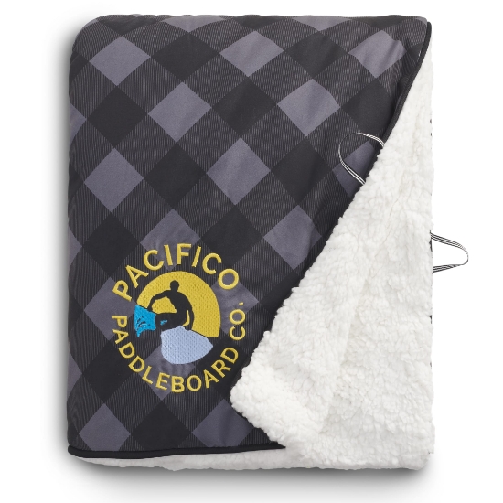 Picture of High Sierra Roll-Up Puffy Sherpa Blanket