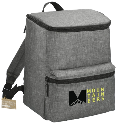 Picture of Excursion rPET Constructed Adjustable 20 Can Backpack Cooler