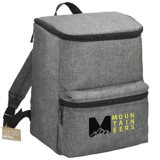Picture of Excursion rPET Constructed Adjustable 20 Can Backpack Cooler