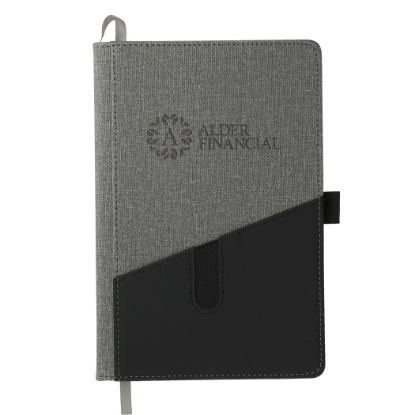 Picture of 5.5'' x 8.5'' FSC® Mix Siena Heathered Bound Journal