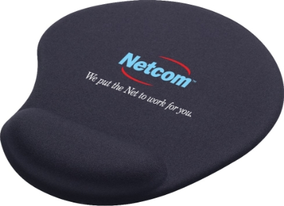 Picture of Solid Jersey Gel Mouse Pad / Wrist Rest