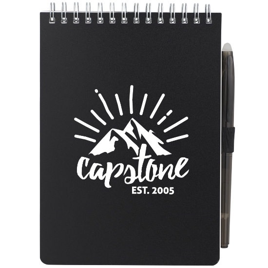 Picture of 5'' x 7'' Mineral Stone Field Reporter Notebook with Pen