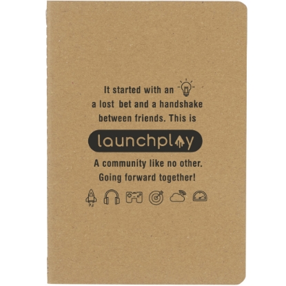 Picture of 5'' x 7'' FSC® Mix Recycled Pocket Notebook