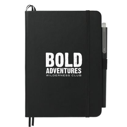 Picture of 5'' x 7'' Bulleting Bound Notebook w Pen