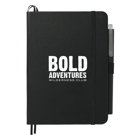 Picture of 5'' x 7'' Bulleting Bound Notebook w Pen