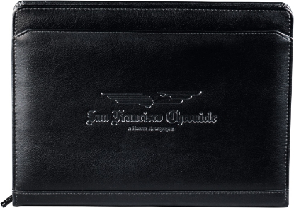 Picture of Manchester Zippered Padfolio with FSC® Mix Paper
