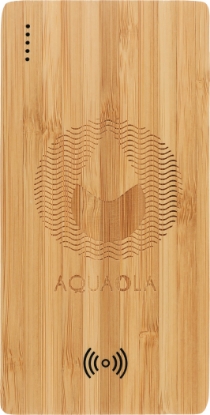 Picture of FSC® 100% Bamboo 5000 mAh Wireless Power Bank