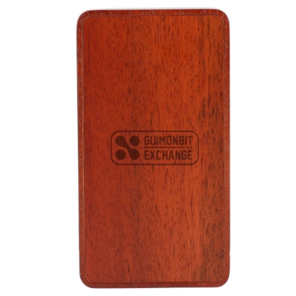 Picture of FSC® 100% Wood MagClick™ Fast Wireless Power Bank