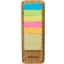 Picture of FSC® Certified Bamboo Ruler with Sticky Notes