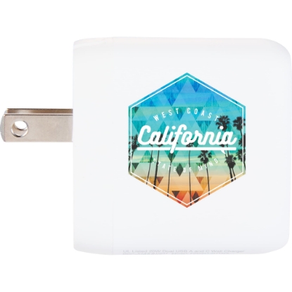 Picture of UL Listed 20W Dual USB A and C Wall Charger