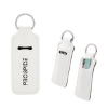 Lip Balm Holder Key Chain Cream