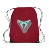 Burgundy Screen Print