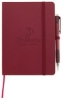 burgundy deboss